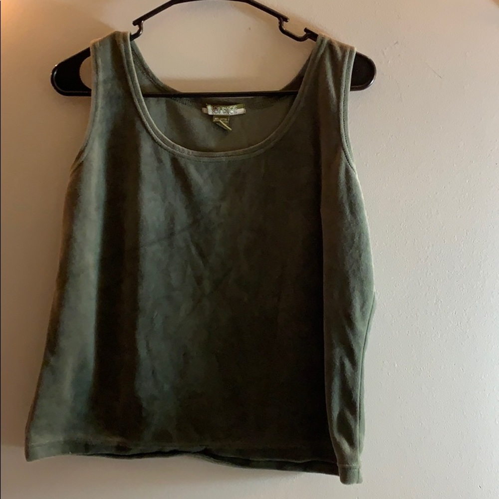 Velvet tank